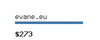 evane.eu Website value calculator