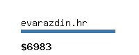 evarazdin.hr Website value calculator