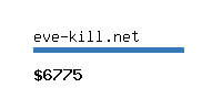 eve-kill.net Website value calculator