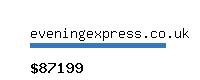 eveningexpress.co.uk Website value calculator