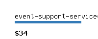 event-support-services.com Website value calculator