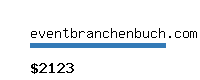 eventbranchenbuch.com Website value calculator