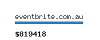 eventbrite.com.au Website value calculator