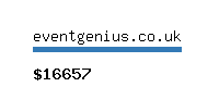 eventgenius.co.uk Website value calculator