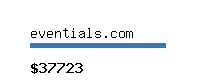 eventials.com Website value calculator