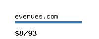 evenues.com Website value calculator