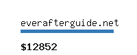 everafterguide.net Website value calculator