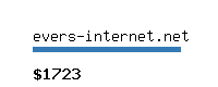 evers-internet.net Website value calculator