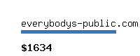 everybodys-public.com Website value calculator