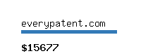 everypatent.com Website value calculator