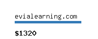 evialearning.com Website value calculator