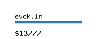 evok.in Website value calculator