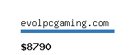 evolpcgaming.com Website value calculator