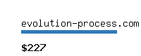 evolution-process.com Website value calculator