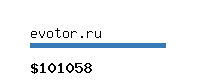 evotor.ru Website value calculator