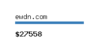 ewdn.com Website value calculator