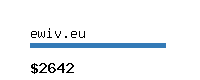 ewiv.eu Website value calculator