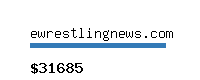 ewrestlingnews.com Website value calculator