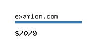 examion.com Website value calculator