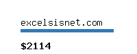 excelsisnet.com Website value calculator