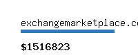 exchangemarketplace.com Website value calculator