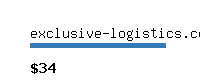 exclusive-logistics.com Website value calculator