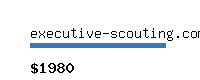 executive-scouting.com Website value calculator