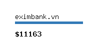 eximbank.vn Website value calculator