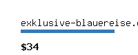 exklusive-blauereise.com Website value calculator