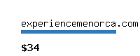 experiencemenorca.com Website value calculator