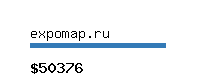 expomap.ru Website value calculator