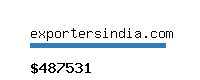 exportersindia.com Website value calculator