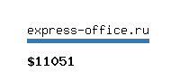 express-office.ru Website value calculator