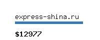 express-shina.ru Website value calculator