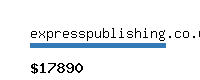 expresspublishing.co.uk Website value calculator