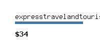 expresstravelandtourism.com Website value calculator