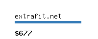 extrafit.net Website value calculator