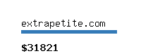 extrapetite.com Website value calculator