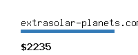 extrasolar-planets.com Website value calculator