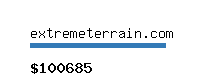 extremeterrain.com Website value calculator