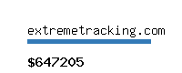 extremetracking.com Website value calculator