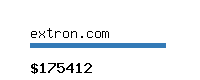 extron.com Website value calculator