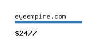 eyeempire.com Website value calculator