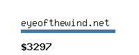 eyeofthewind.net Website value calculator