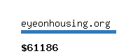 eyeonhousing.org Website value calculator