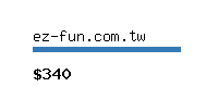 ez-fun.com.tw Website value calculator