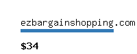 ezbargainshopping.com Website value calculator