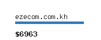 ezecom.com.kh Website value calculator