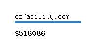 ezfacility.com Website value calculator