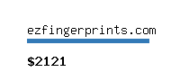 ezfingerprints.com Website value calculator